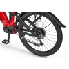 Rower Elektryczny MTB Full Sunspension RX 500 Red SUV MAX