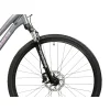 Rower Kross Evado 4.0 Szaro Różowy Połysk Crossowy