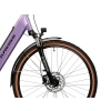 Rower Elektryczny Trekkingowy Kross TRANS Hybrid 1.0 fioletowy