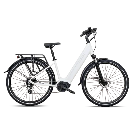 Rower Elektryczny Barton E-Smart Flow Biała Perła