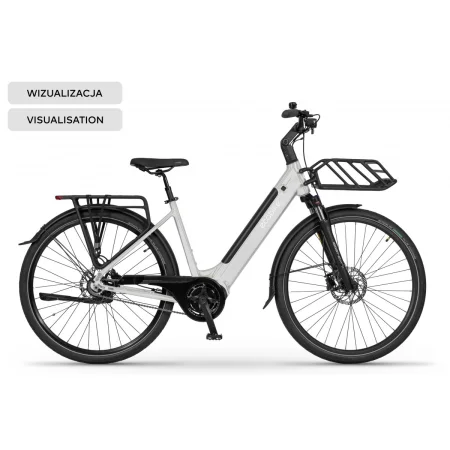 Rower Elektryczny Ecobike LX100 Automatic Pearl