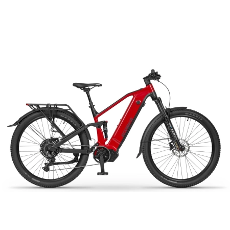 Rower Elektryczny MTB Full Sunspension RX 500 Red SUV MAX