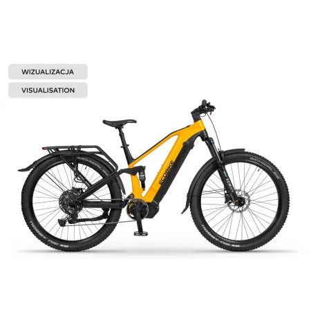 Rower Elektryczny MTB Full Sunspension RX 500 Yellow SUV MAX