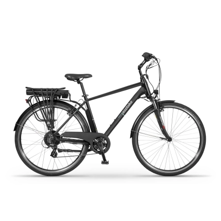 biały rower elektryczny ecobike traffic man miejski polski