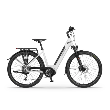 Rower Elektryczny Ecobike LX300 Biały Trekkingowy Damski