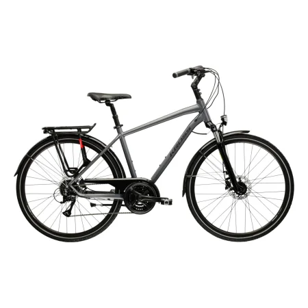 Rower Trekkingowy Kross Trans 4.0 Szaro Czarny