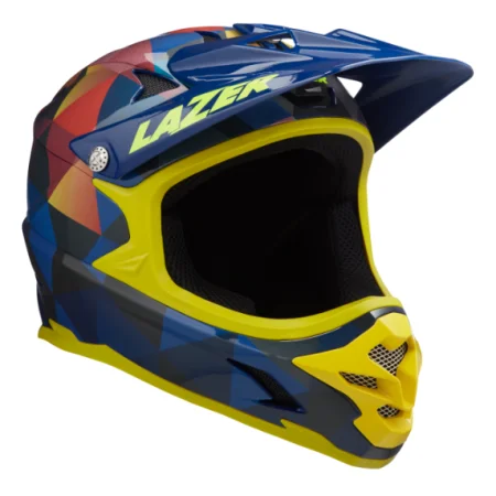 Kask rowerowy full face Lazer Phoenix+ Gloss Color Triangles