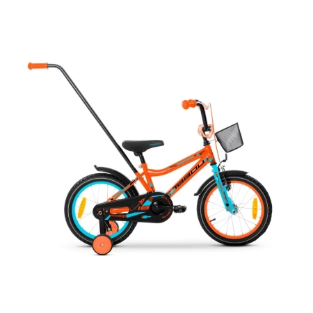 Rower Dziecięcy Tabou Rocket Alu orange blue koła 14