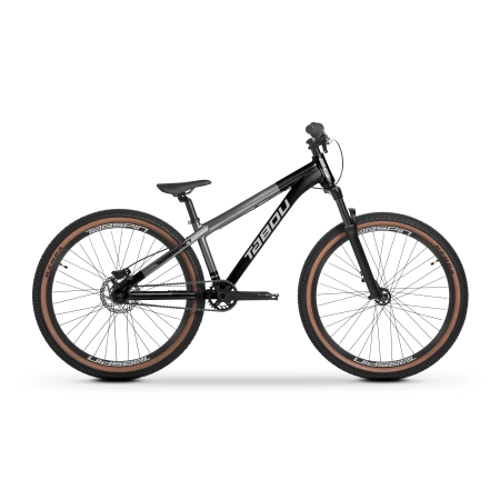 Rower dirtowy Tabou Tabspin 2.0 Black Silver Single Speed