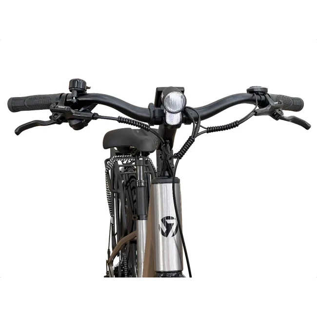 Rower Elektryczny Barton E-Smart Flow Tytan