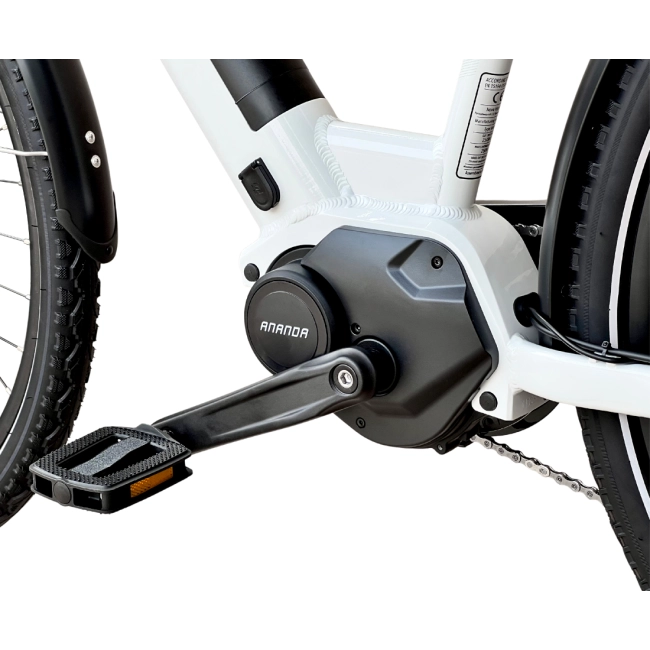 Rower Elektryczny Barton M60 Biały