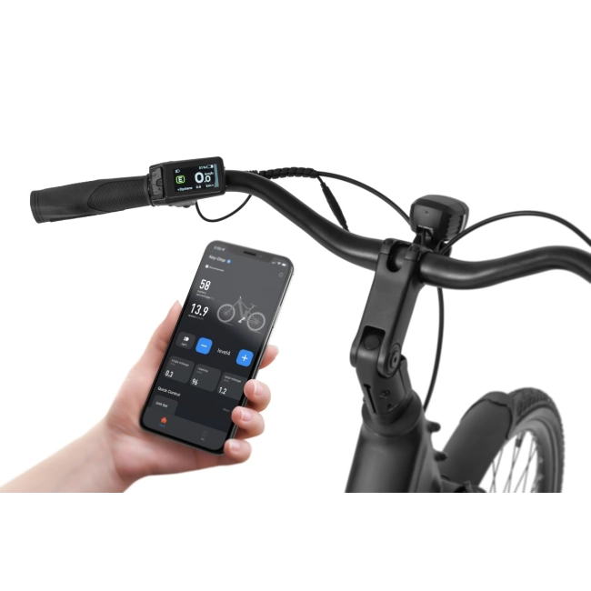 Rower Elektryczny Ecobike LX100 Automatic Black