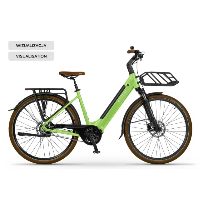 Rower Elektryczny Ecobike LX100 Automatic Green