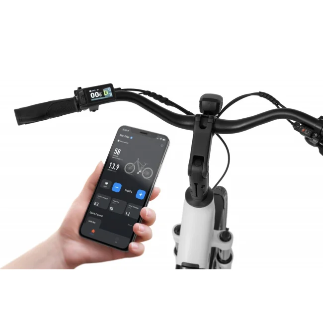 Rower Elektryczny Ecobike LX100 White