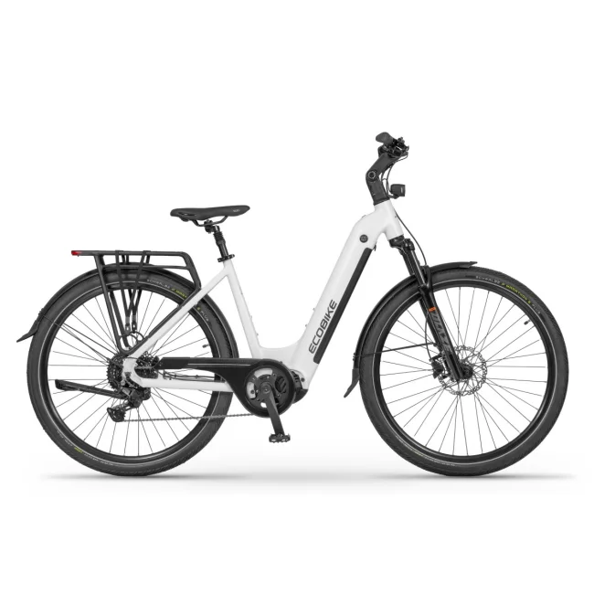 Rower Elektryczny Ecobike LX300 Biały Trekkingowy