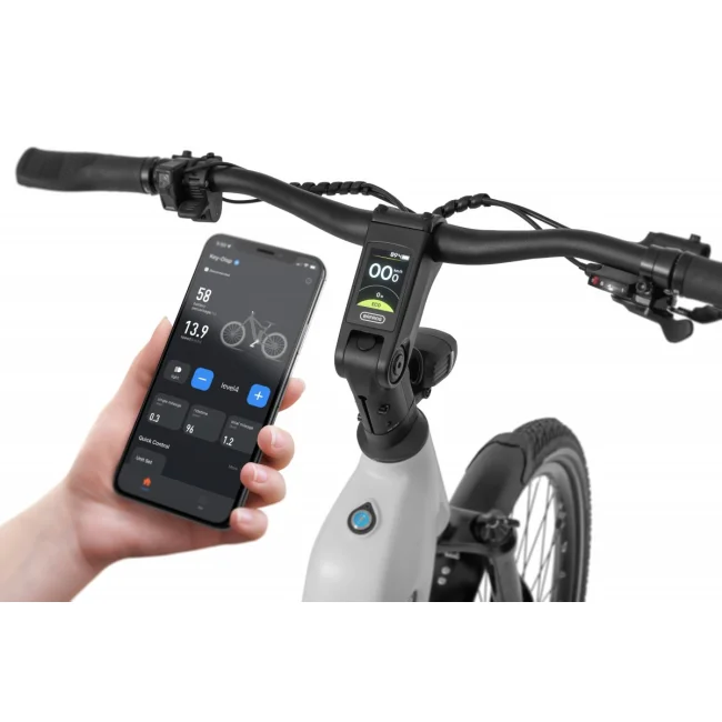 Rower Elektryczny Ecobike LX300 Biały Trekkingowy