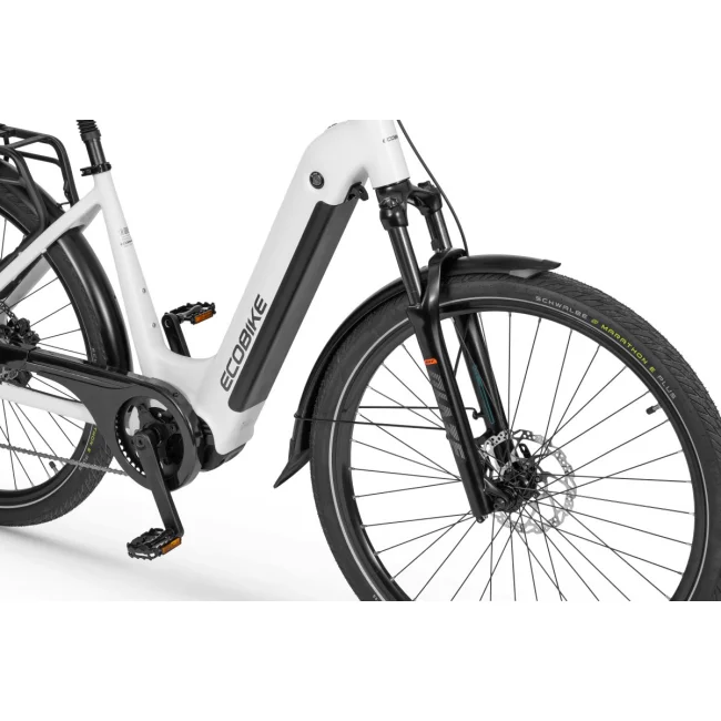 Rower Elektryczny Ecobike LX300 Biały Trekkingowy