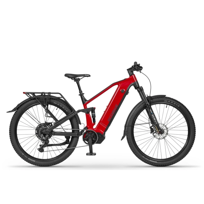 Rower Elektryczny MTB Full Sunspension RX 500 Red SUV MAX