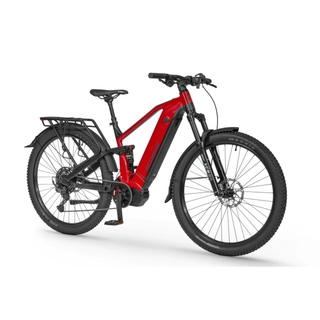 Rower Elektryczny MTB Full Sunspension RX 500 Red SUV MAX