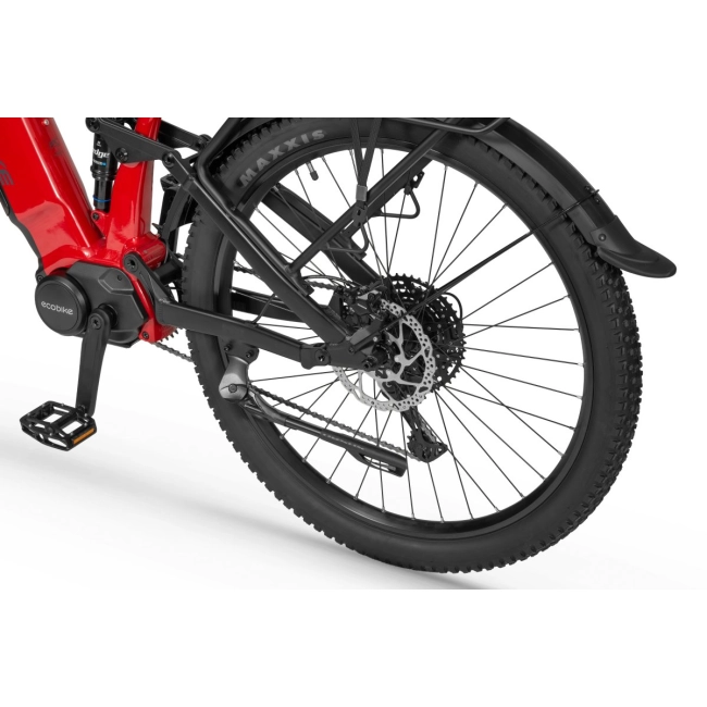 Rower Elektryczny MTB Full Sunspension RX 500 Red SUV MAX