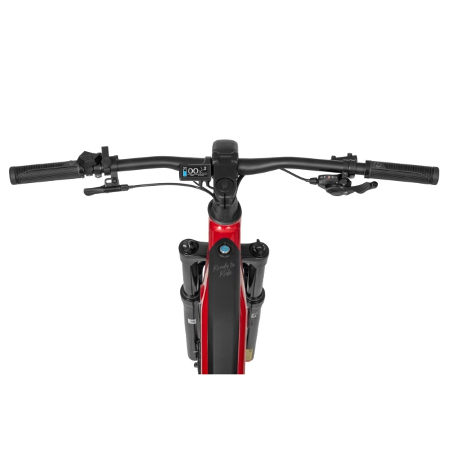 Rower Elektryczny MTB Full Sunspension RX 500 Red SUV MAX