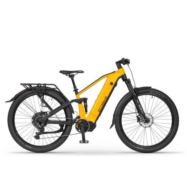 Rower Elektryczny MTB Full Sunspension RX 500 Yellow SUV MAX