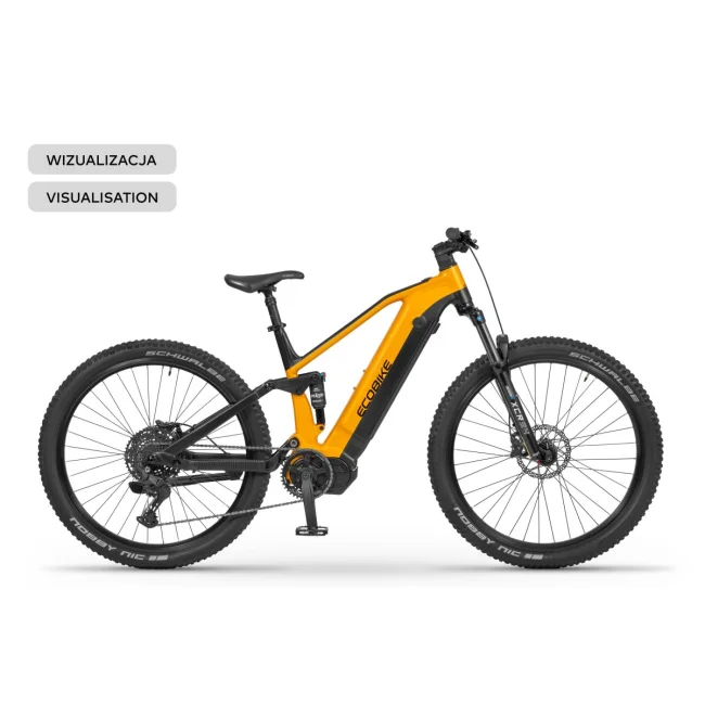 Rower Elektryczny Ecobike RX 500 MAX Yellow