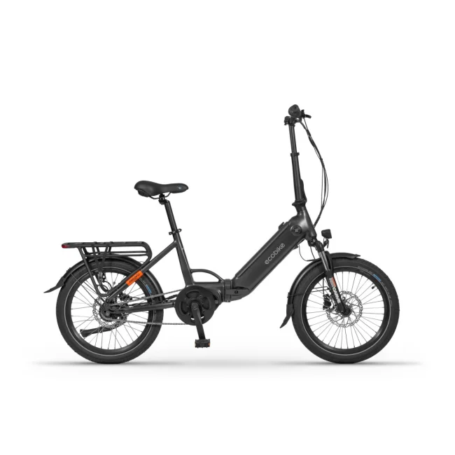 Rower Elektryczny Składany Ecobike Rhino Cruise Black