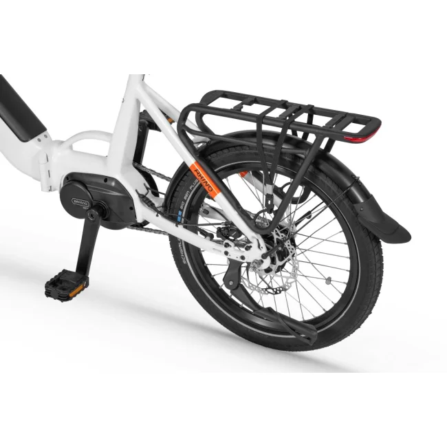 Rower Elektryczny Składany Ecobike Rhino Cruise Arctic White