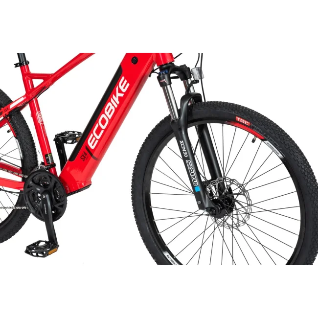 Rower Elektryczny Ecobike SX4 Czerwony