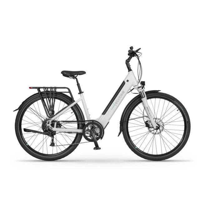 Rower Elektryczny Ecobike X-Cross White trekking