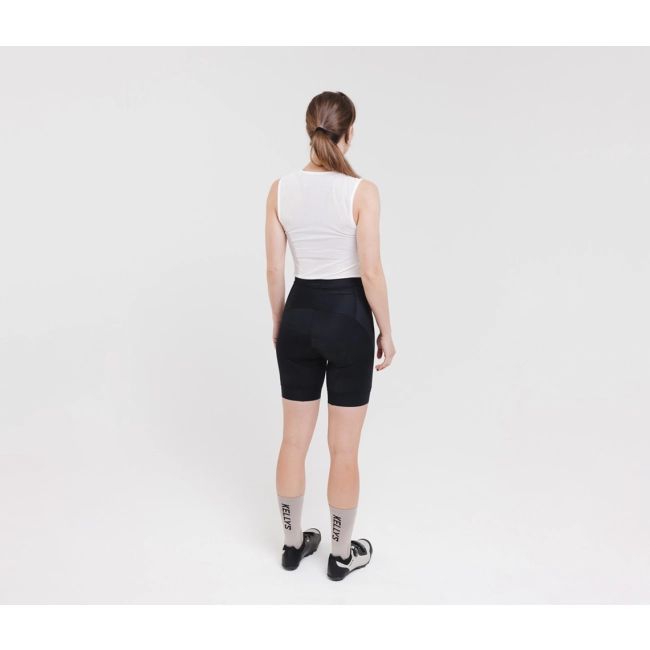 Spodenki rowerowe damskie krótkie  KLS Maddie 3 Black