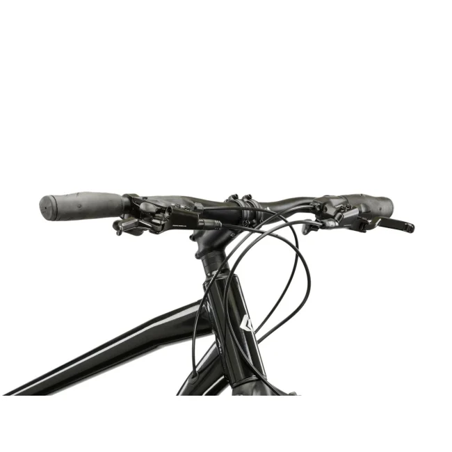 Rower Crossowy Kross Evado 4.0 Czarno Srebrny Połysk