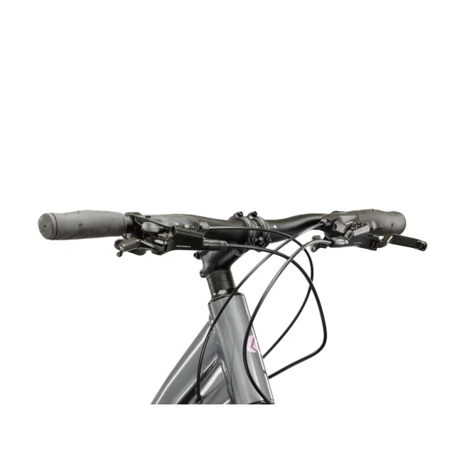 Rower Kross Evado 4.0 Szaro Różowy Połysk Crossowy