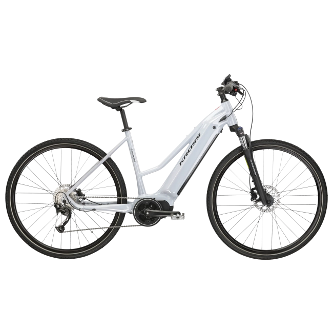 Rower Elektryczny Crossowy Kross Evado Hybrid 2.0 szary