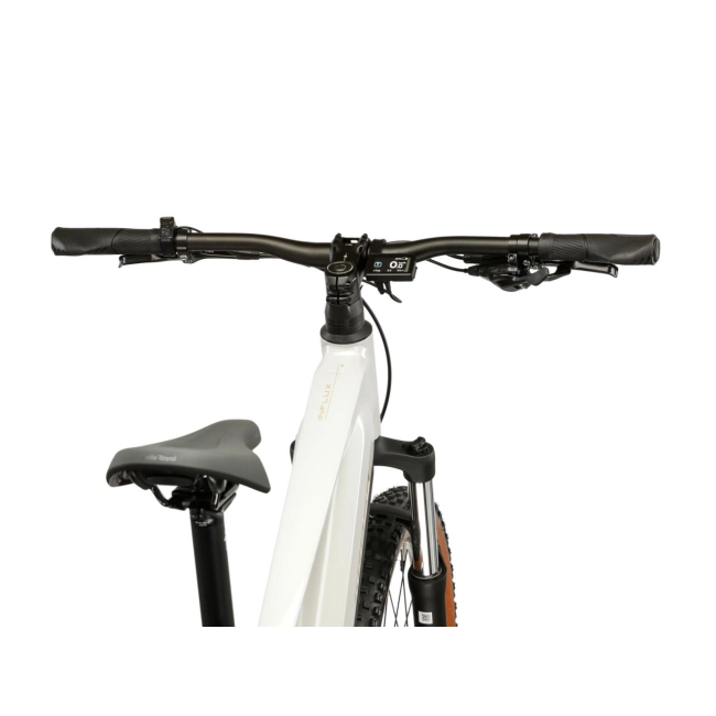 Rower Elektryczny Kross Influx Hybrid 1.0 Szaro Złoty