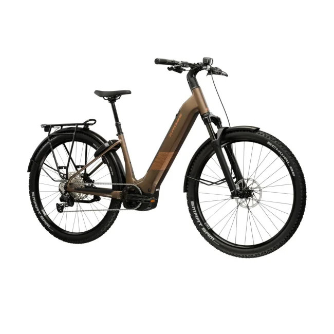 Rower Elektryczny Kross Influx Hybrid Suv 4.0 Brązowy