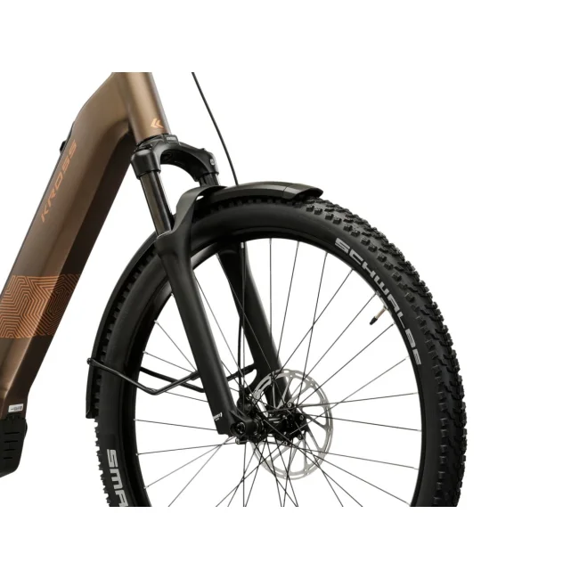 Rower Elektryczny Kross Influx Hybrid Suv 4.0 Brązowy