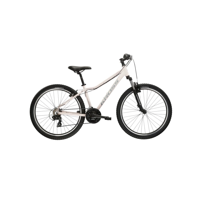 Rower Kross Lea 1.0 MTB Różowo szary Matt Damski