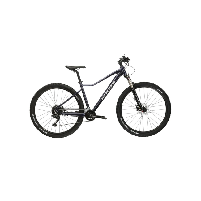 Rower Kross Lea 5.0 Granatowo Srebrny Połysk MTB WOMEN