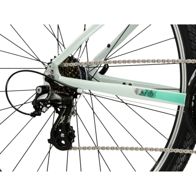 Rower Crossowy Kross Evado 2.0 miętowo czarny połysk