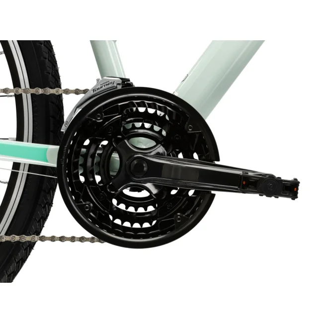 Rower Crossowy Kross Evado 2.0 miętowo czarny połysk