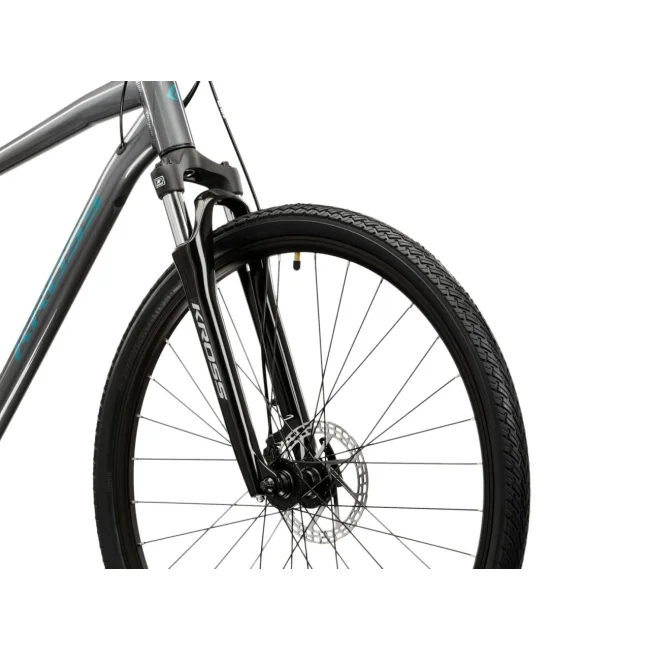 Rower Crossowy Kross Evado 3.0 Szaro Morski Połysk