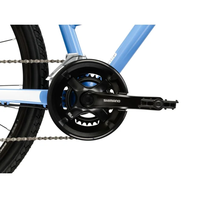 Rower Crossowy Kross Evado 3.0 niebiesko biały Połysk