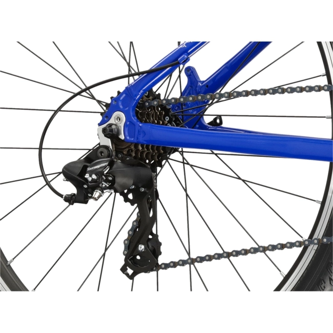 Rower Kross Hexagon 1.0 Niebiesko Biały 2024 MTB