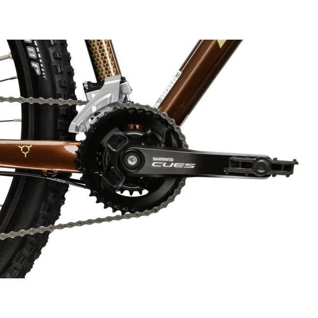 Rower MTB Kross Hexagon 5.0 Brązowo Złoty Połysk