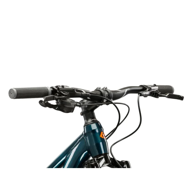 Rower juniorski Kross Level JR 5.0 Turkusowo pomarańczowy