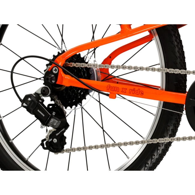 Rower dziecięcy Kross Liftie 20 Pomarańczowo Czarny