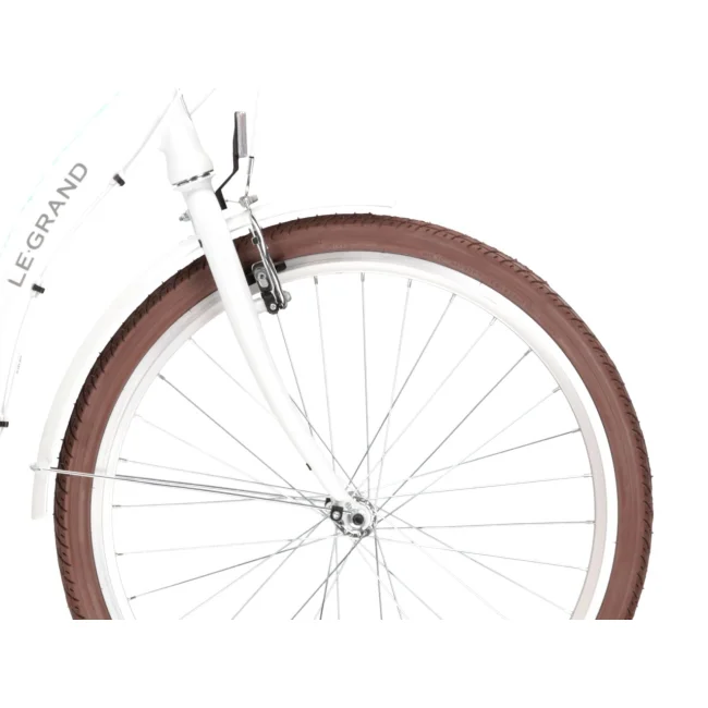 Rower Legrand Lille 1 Biało Szary Miejski