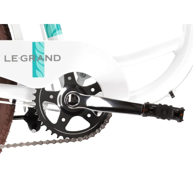 Rower Legrand Lille 1 Biało Szary Miejski